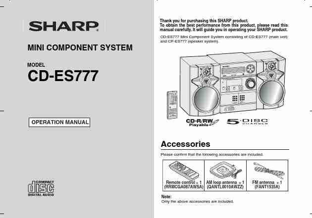 Sharp Stereo System CD-ES777-page_pdf